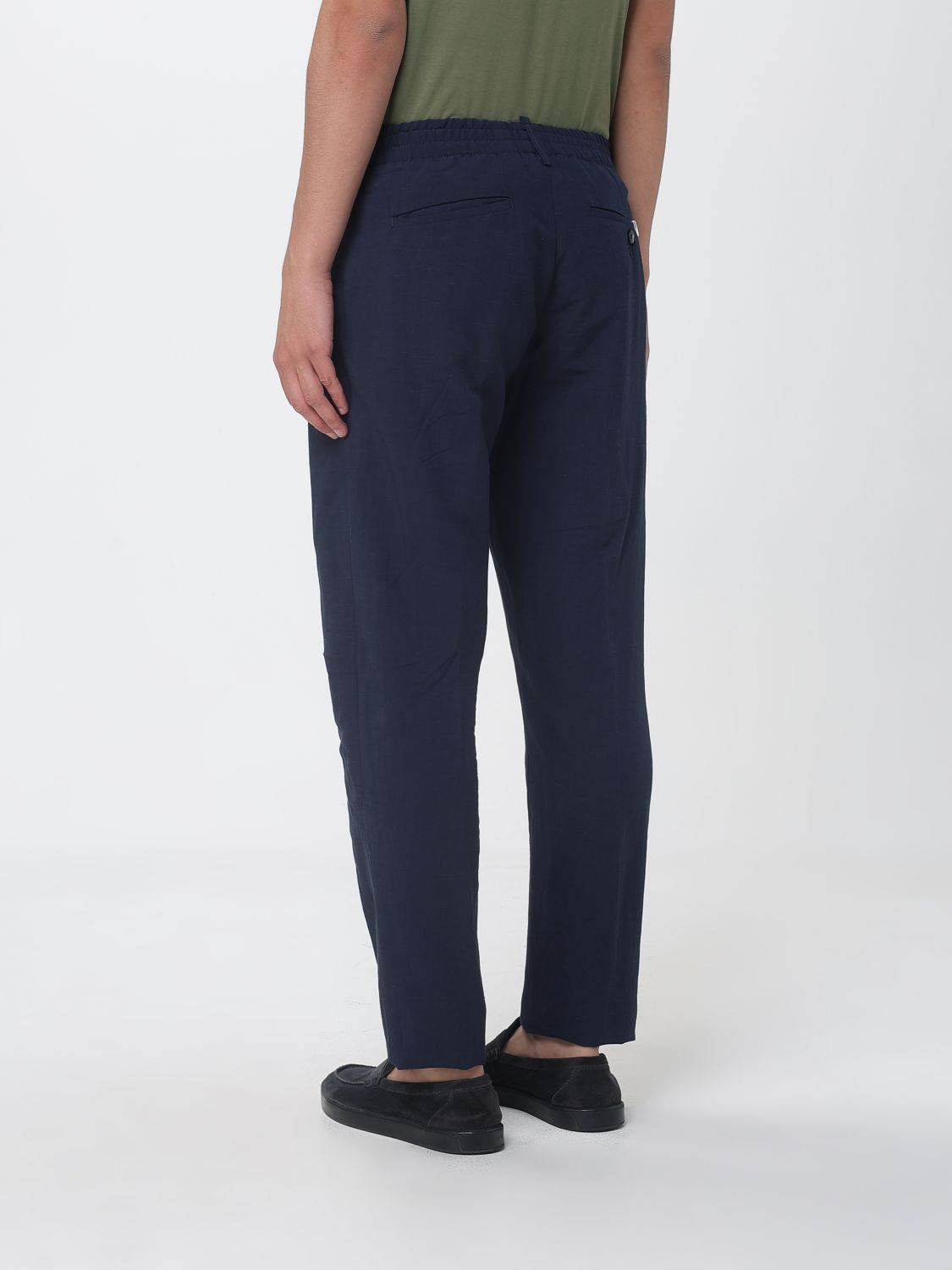 Pants Men color Blue