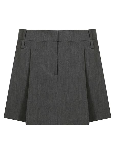 Pinko Classic Pleat Detailed Mini Skirt