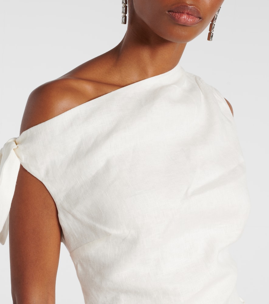 Tamara linen maxi dress