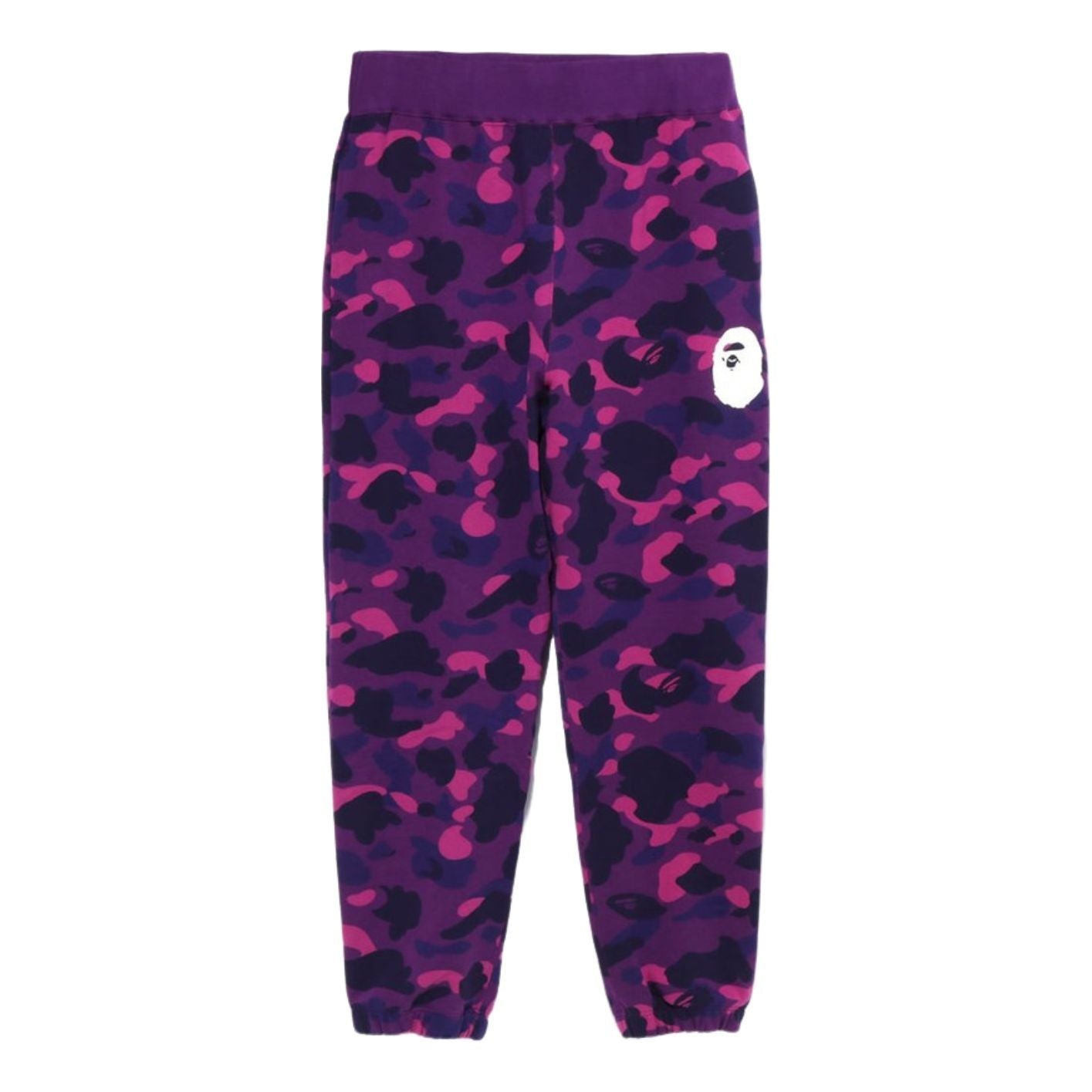 Color Camo Wide Fit Sweat Pants 'Purple'