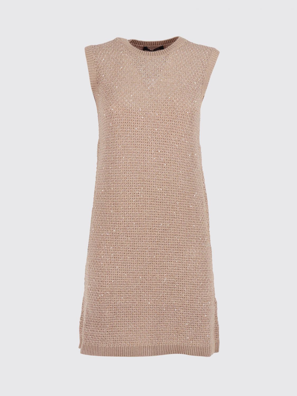 Dress Woman color Beige