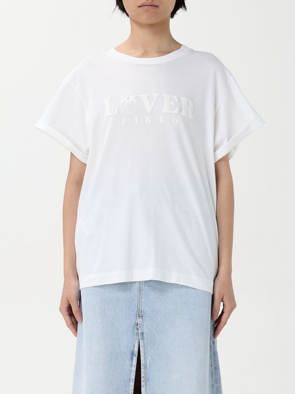 T-Shirt PINKO Woman color White