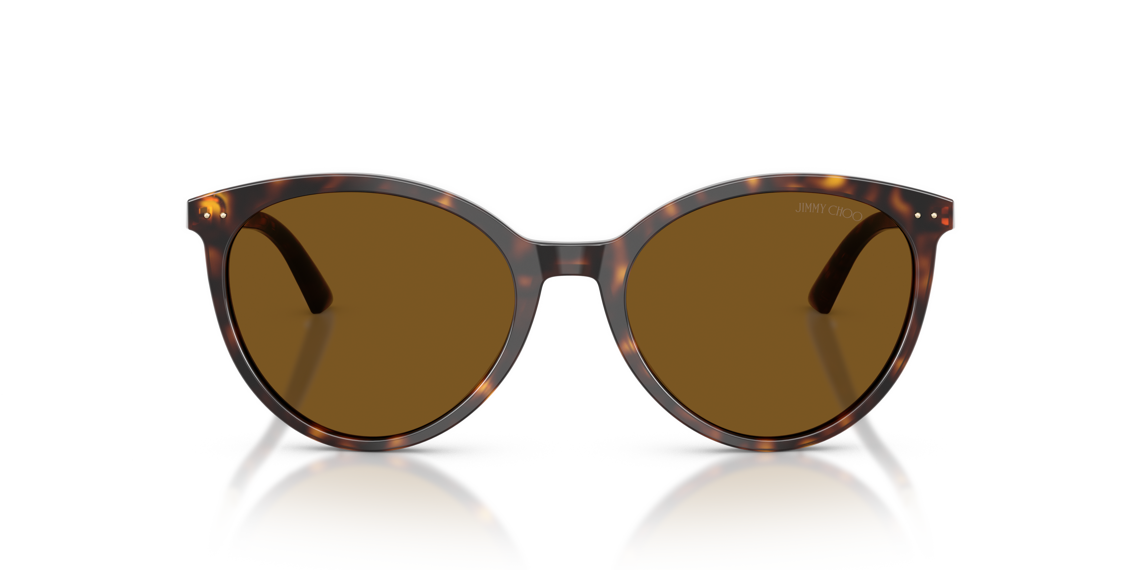 Jimmy Choo Donna Jimmy Choo JC5060 500283 Occhiali da sole Acetato Tartaruga Marrone Pantos Polarizzata