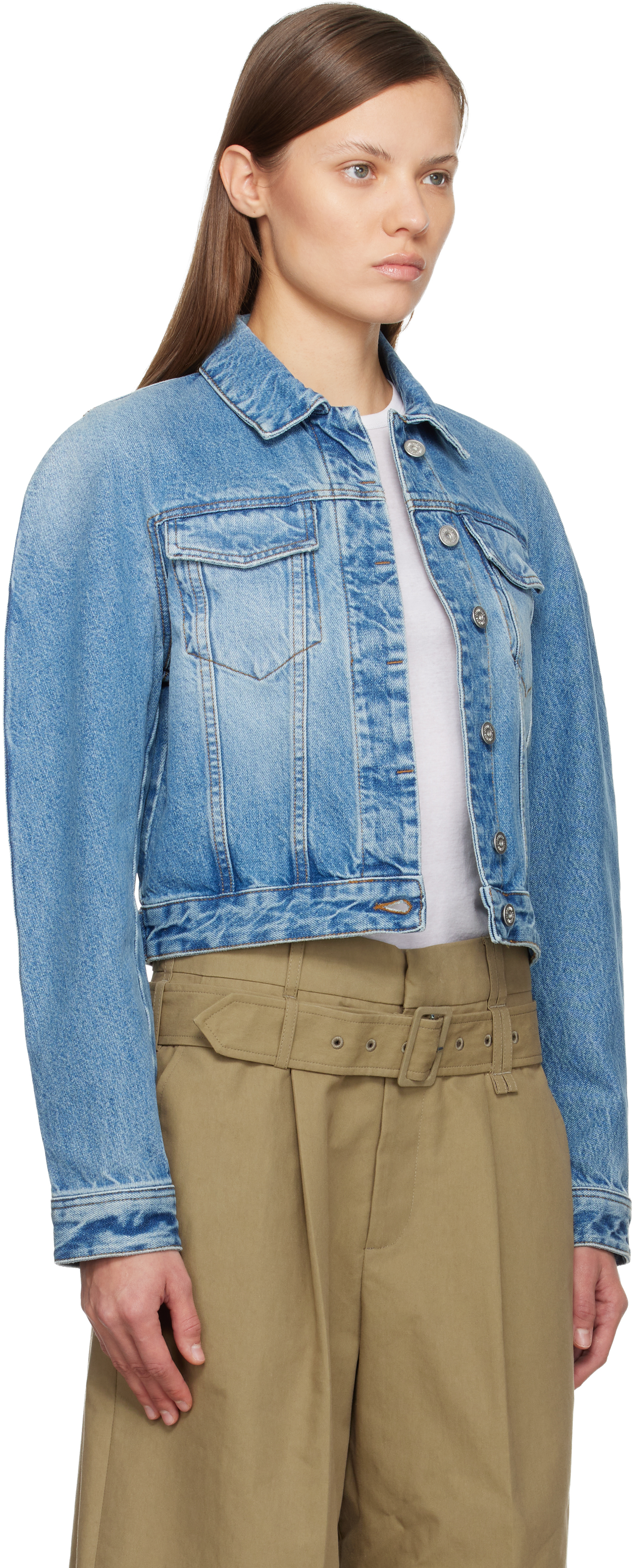 Blue 'The Ovalo de-Nîmes' Denim Jacket