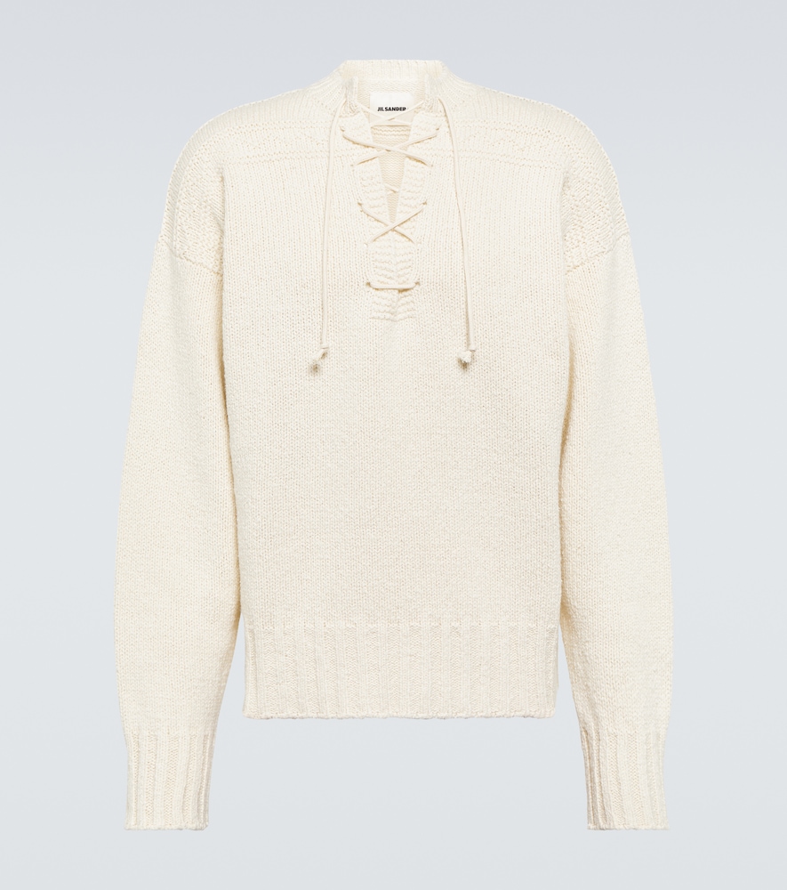 Wool and silk sweater
