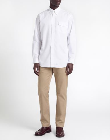 J. press Man Shirt White Size M Cotton