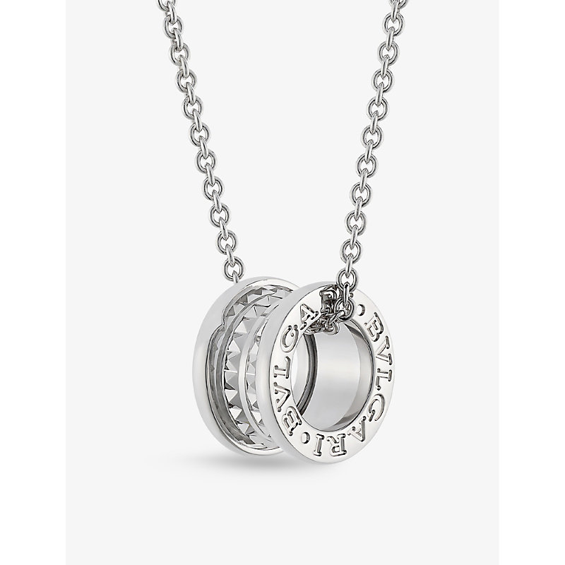 Womens Silver Save the Children B.zero1 Sterling-silver Pendant Necklace 