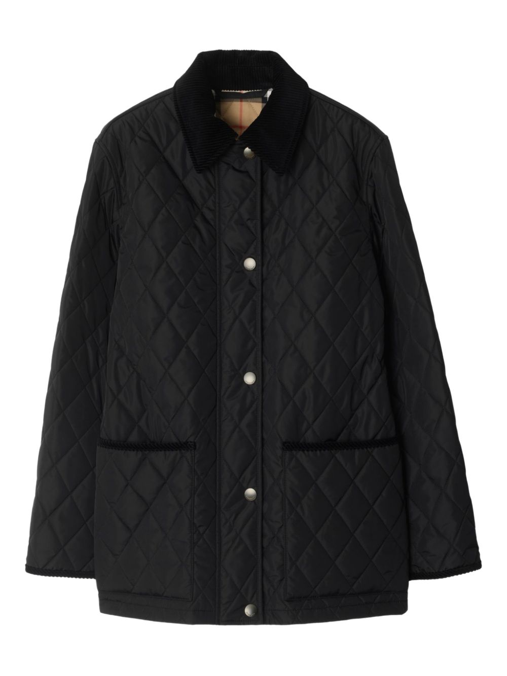Burberry quilted jacket - Black