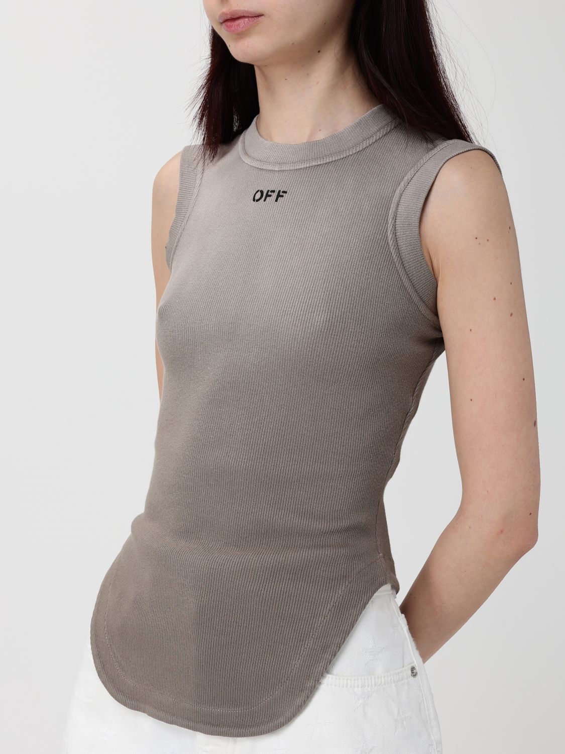Top Woman color Black