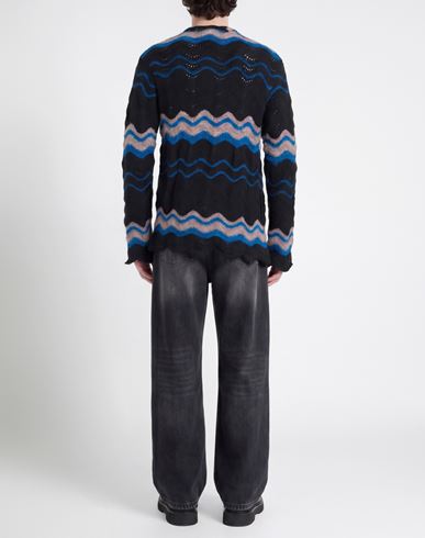 Man Sweater Blue Size 3 Polyamide, Wool, Acrylic, Elastane, Mohair wool