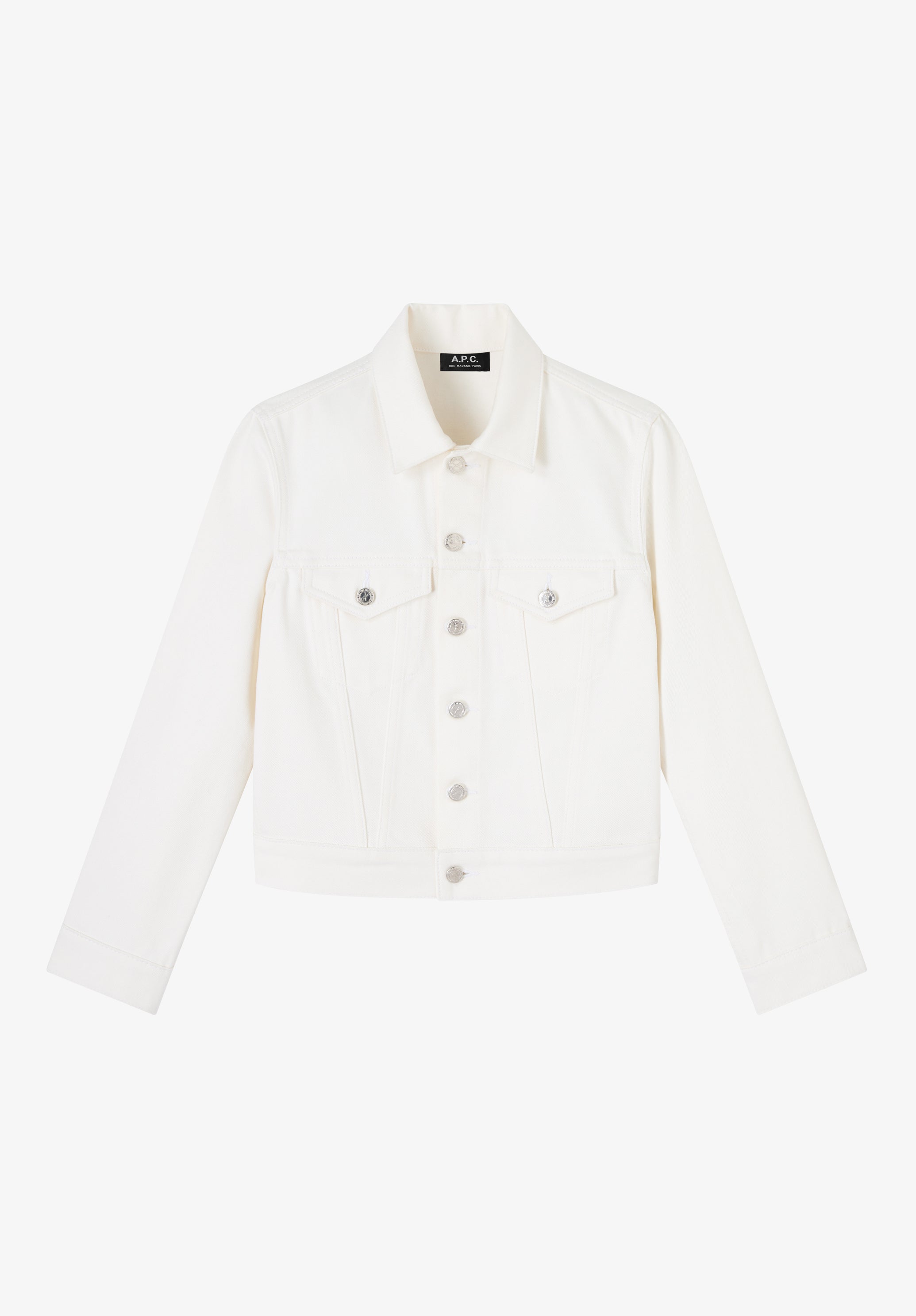A. P.C. Women's Dion jacket Size: 34 in White