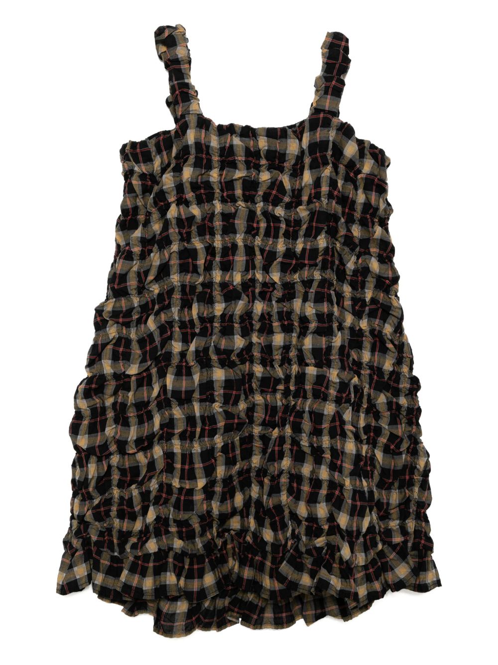 Jnby by JNBY checked dress - Black