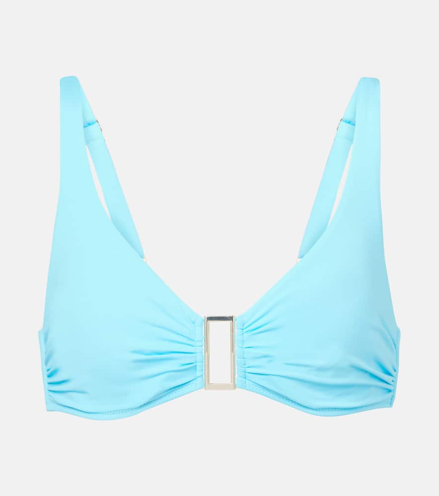 Bel Air embellished bikini top