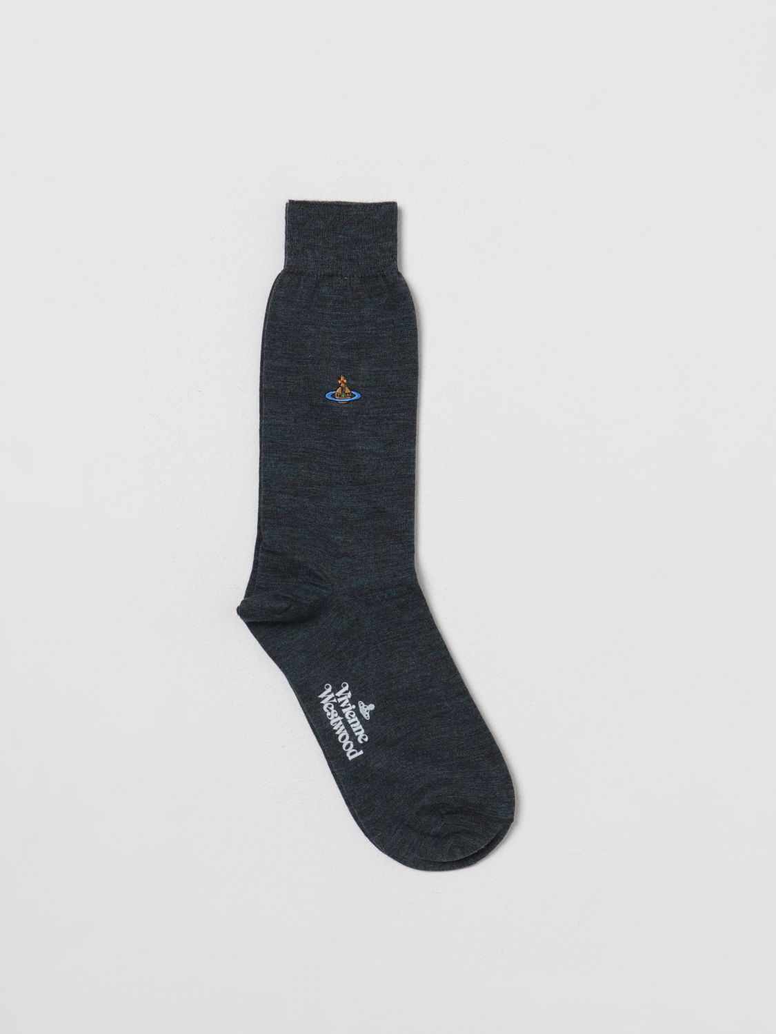 Socks Men color Teal