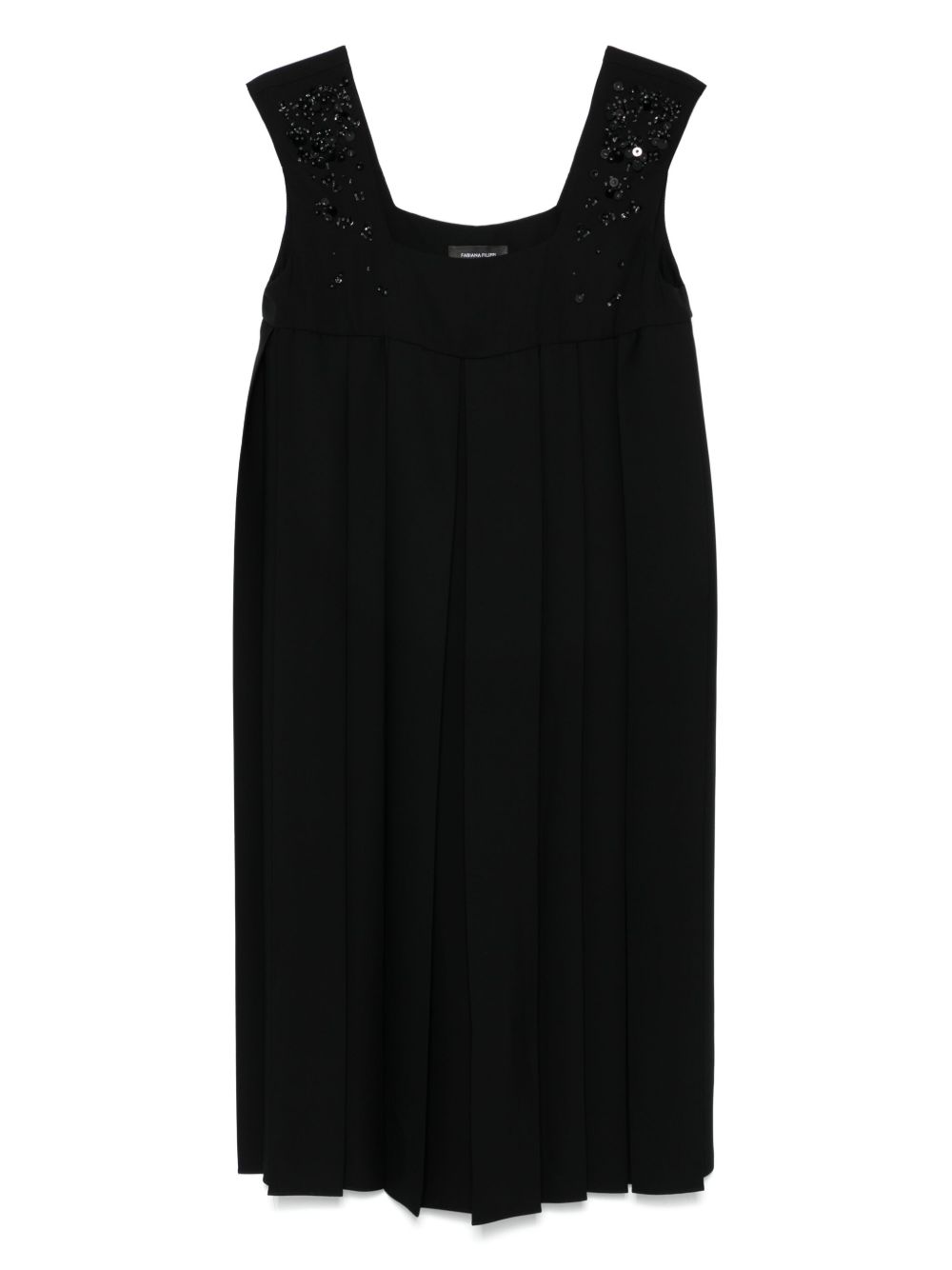 Fabiana Filippi sequin-detailing midi dress - White