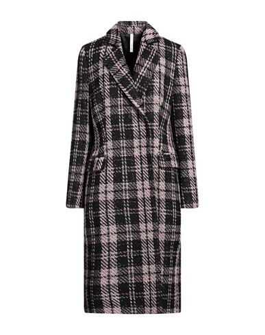 Woman Coat Black Size 6 Acrylic, Virgin Wool, Alpaca wool, Wool, Polyamide