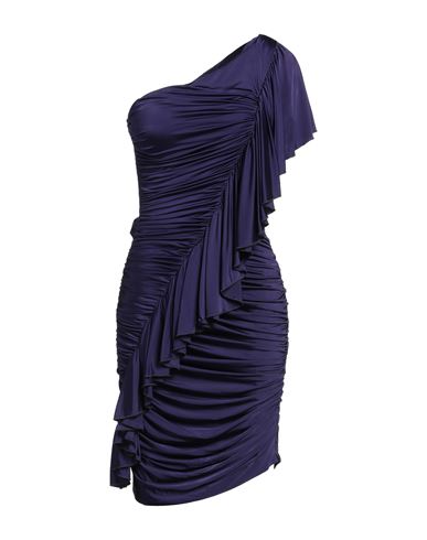Woman Midi dress Dark purple