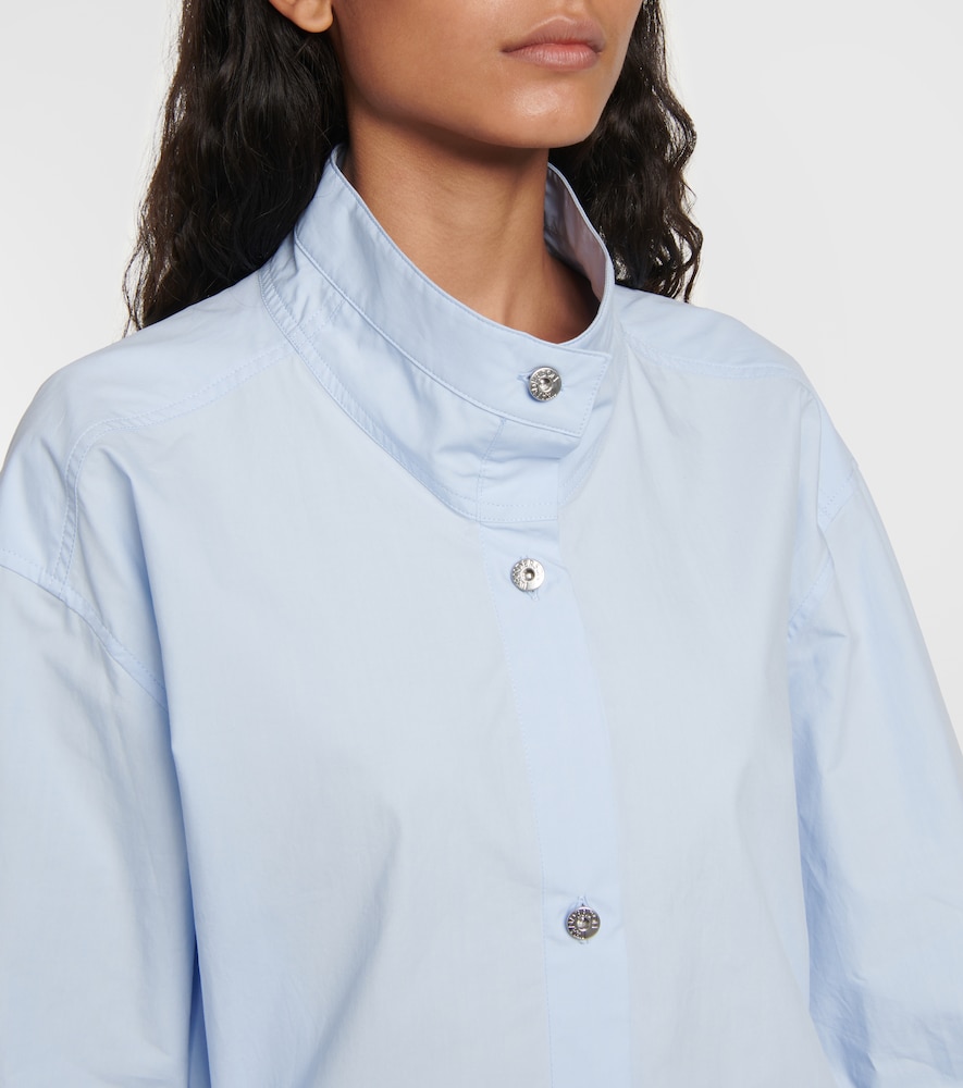 Cotton poplin minidress
