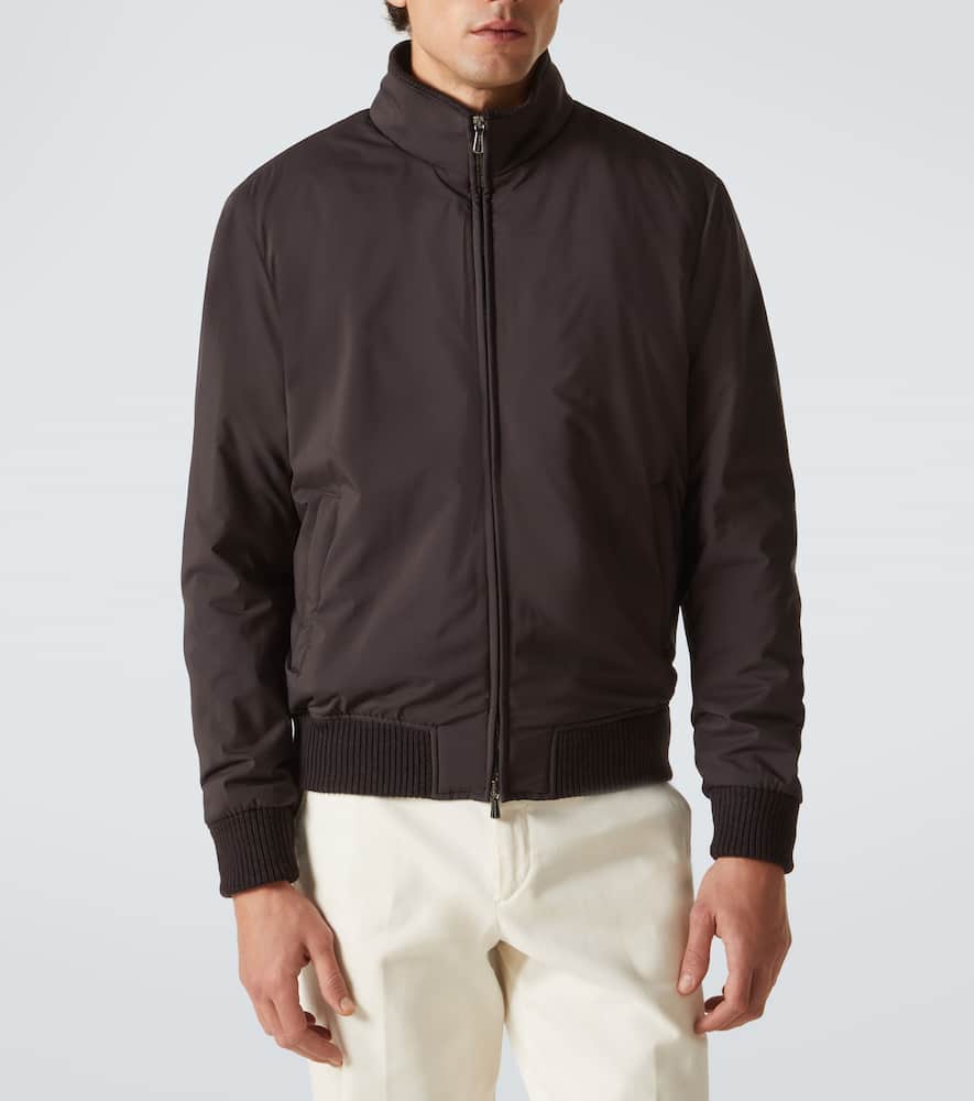 Technical bomber jacket