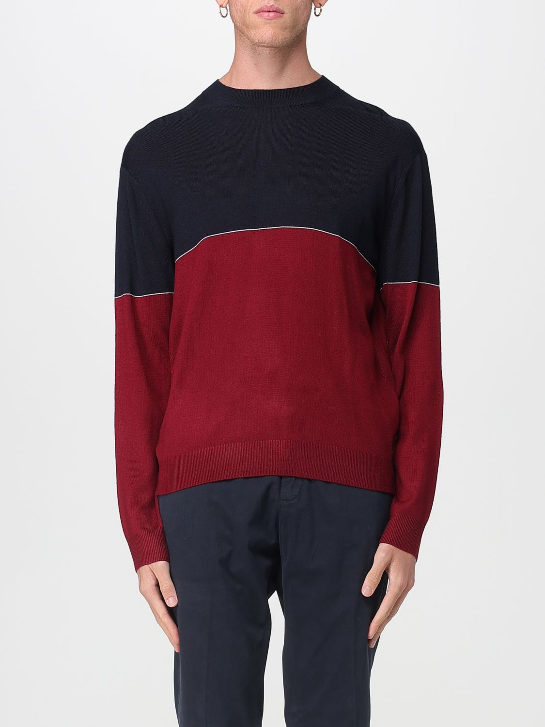 Sweater Men color Navy
