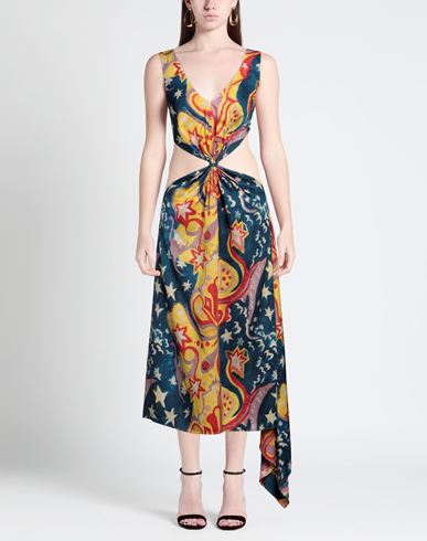 Woman Midi dress Navy blue