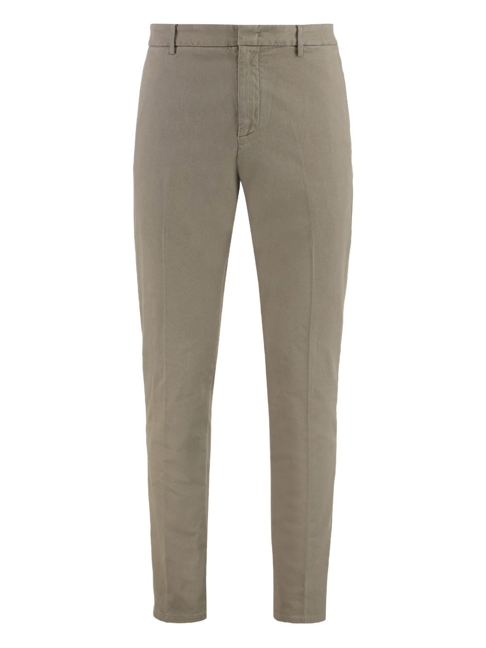 Stretch-cotton pants - Neutrals