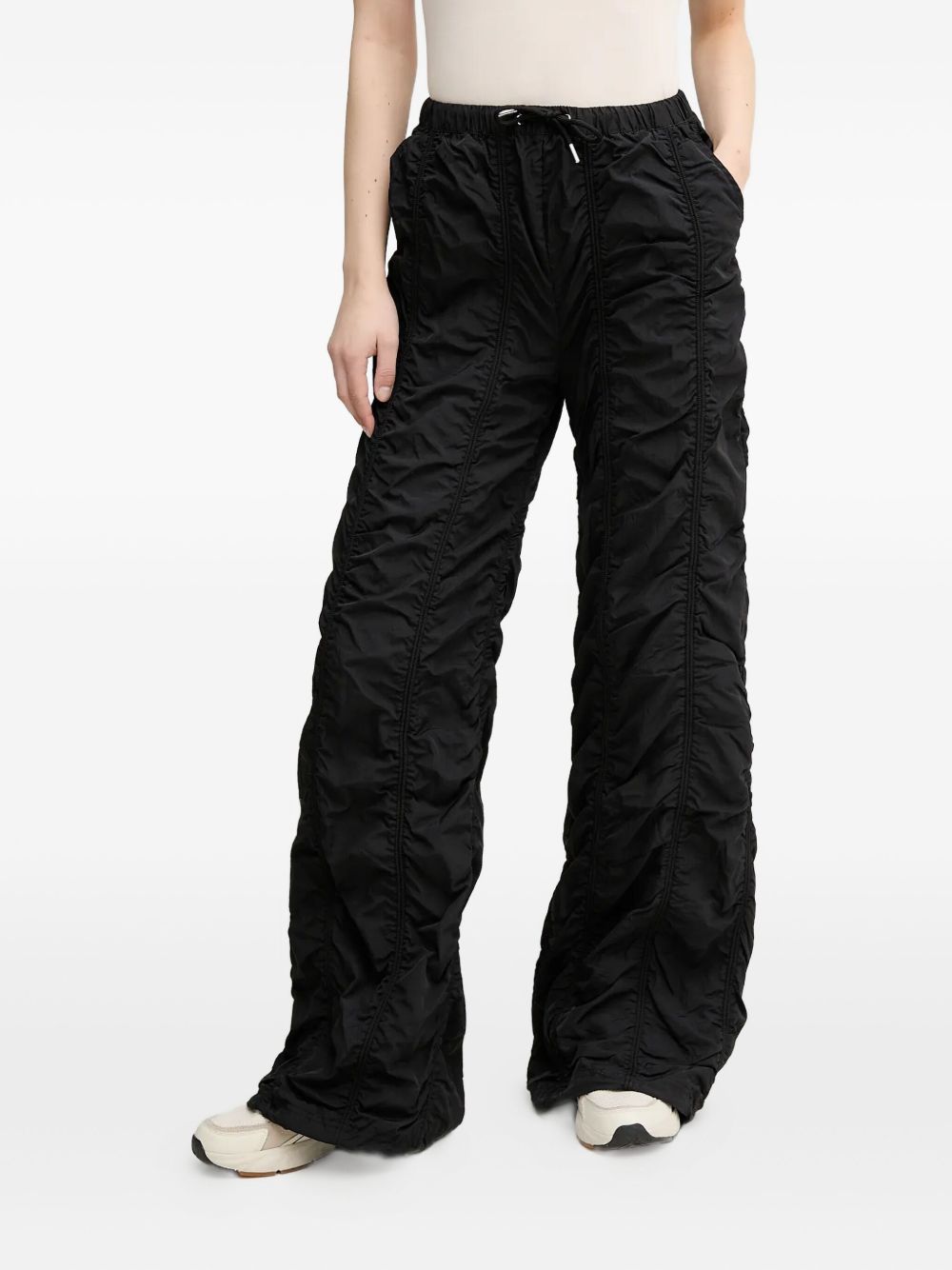 Gathered trousers - Black