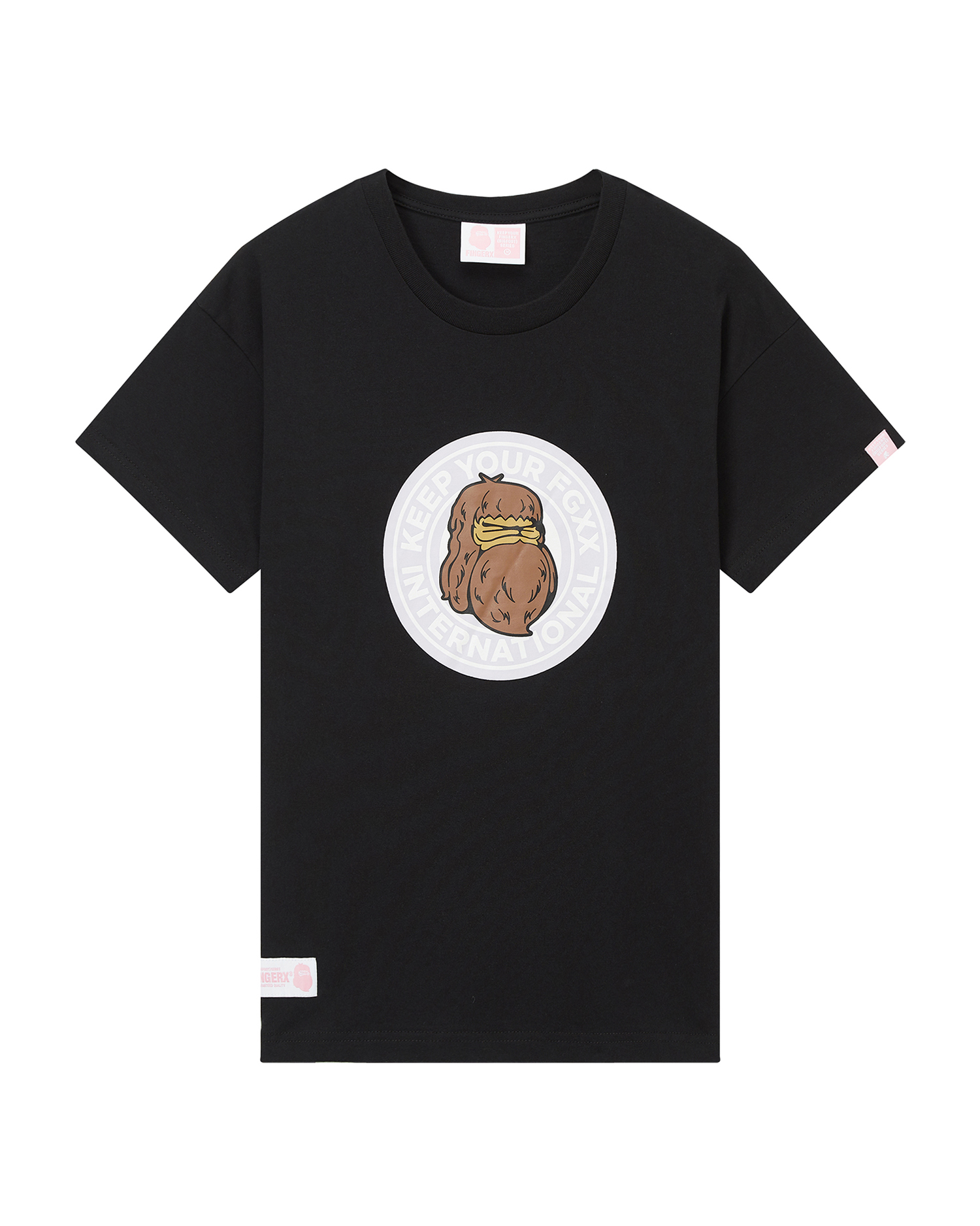 Printed logo tee