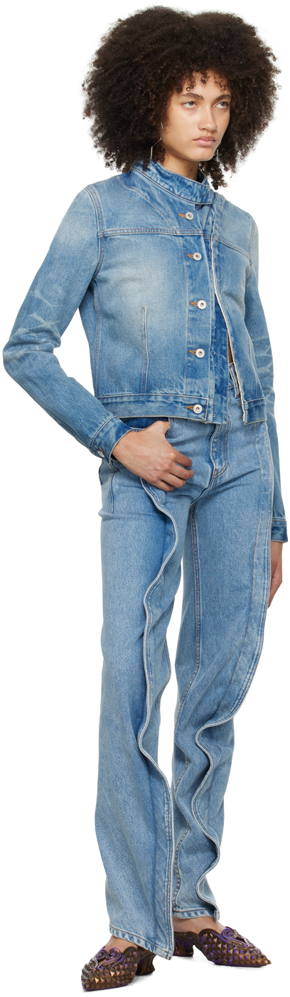 Y/Project Blue Banana Jeans