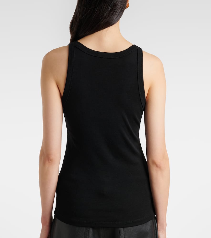 Róhe Ribbed-knit wool tank top