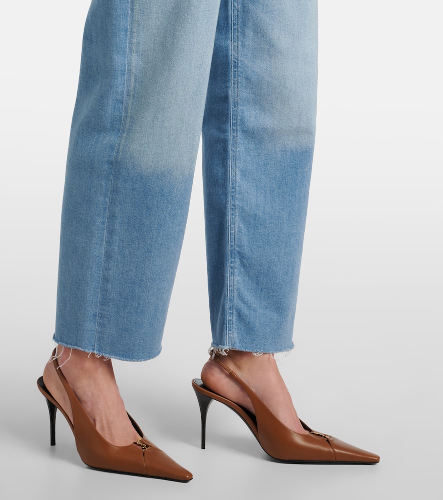 Palma high-rise straight jeans