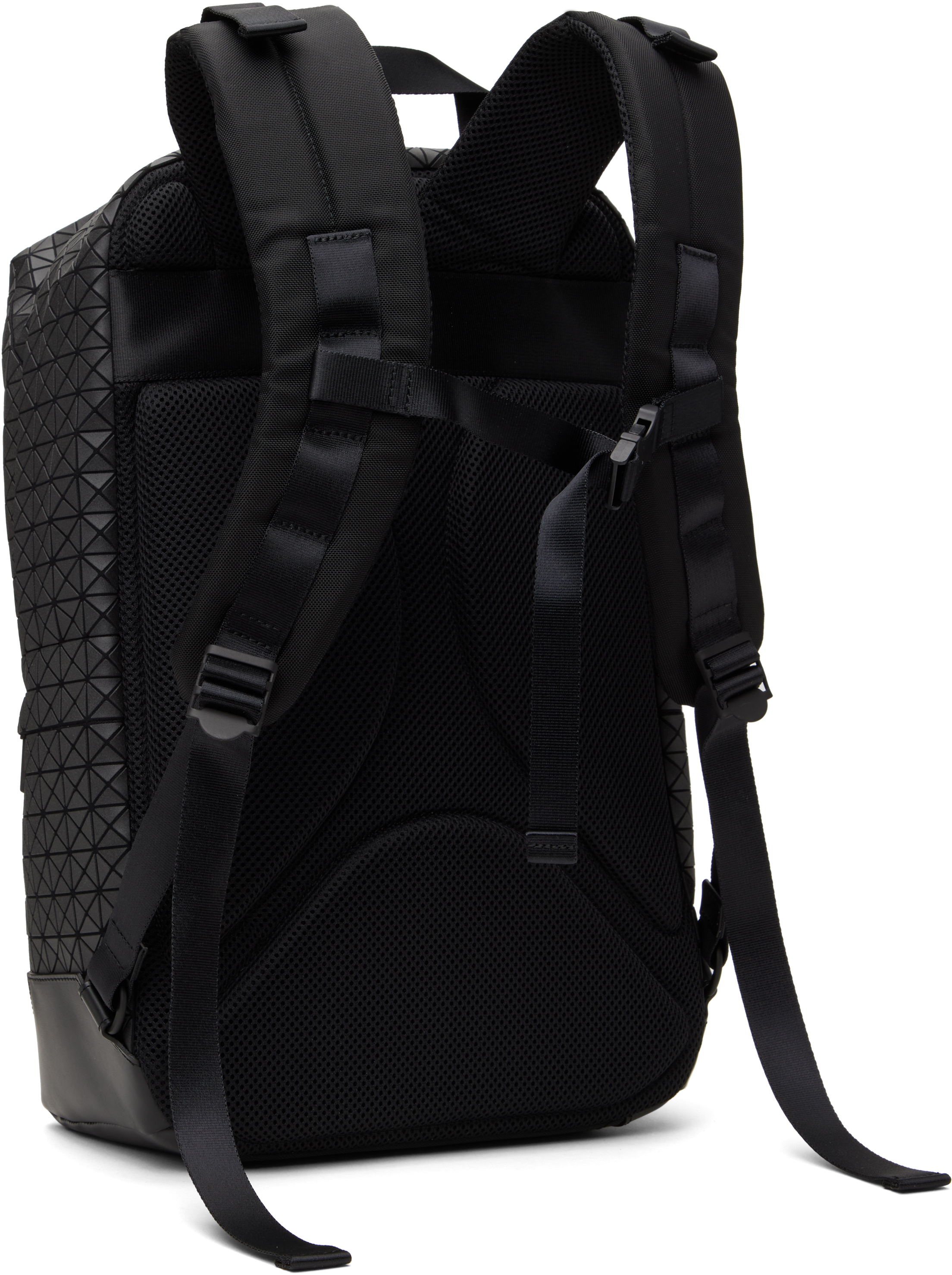 BAO BAO ISSEY MIYAKE Gunmetal Liner Backpack