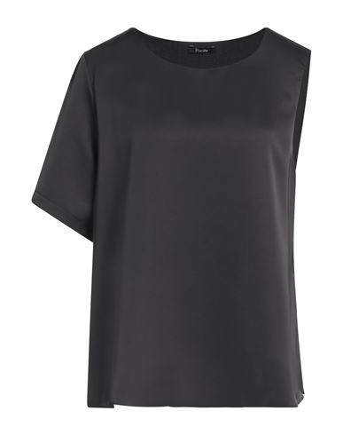 Woman Top Black Size L Polyester