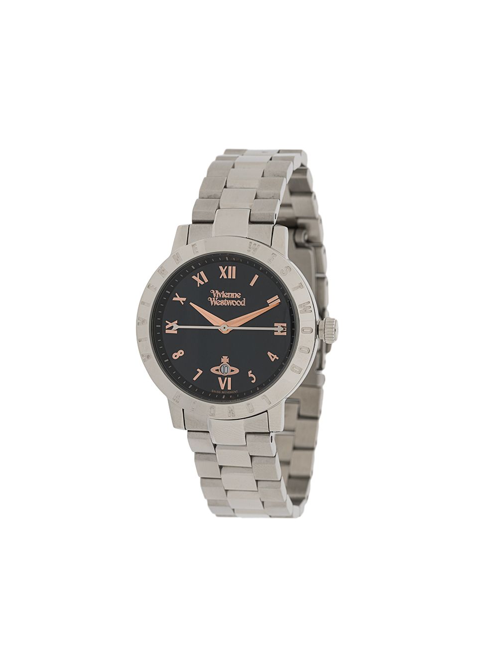 Bloomsbury blue 34mm watch - Silver
