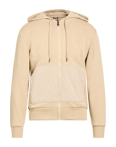Man Sweatshirt Beige Size M Cotton, Polyester, Polyamide