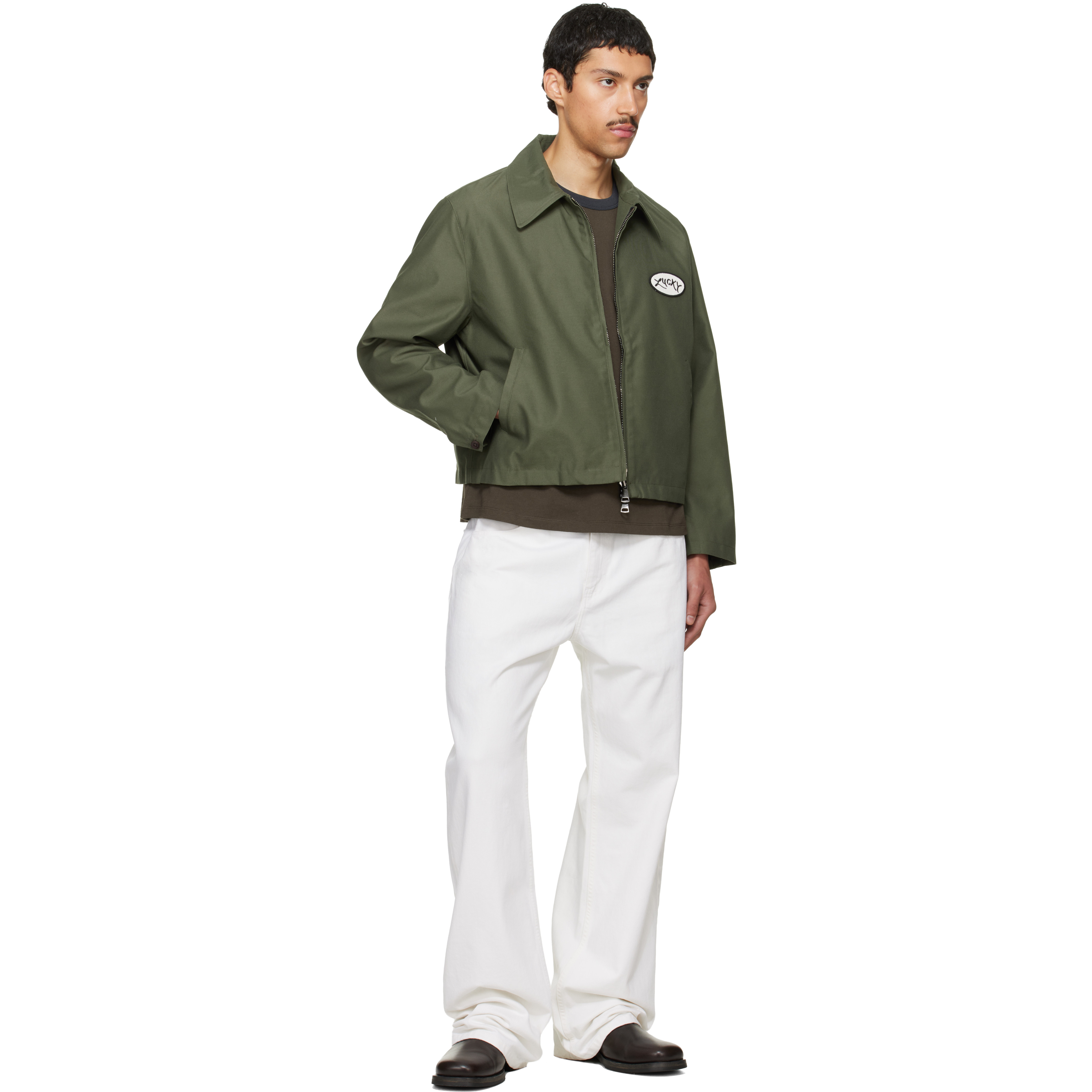 Green Lucky Station Jacket