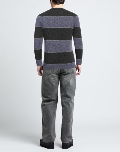 Man Sweater Purple Size 42 Cotton, Polyamide, Baby alpaca wool, Merino Wool
