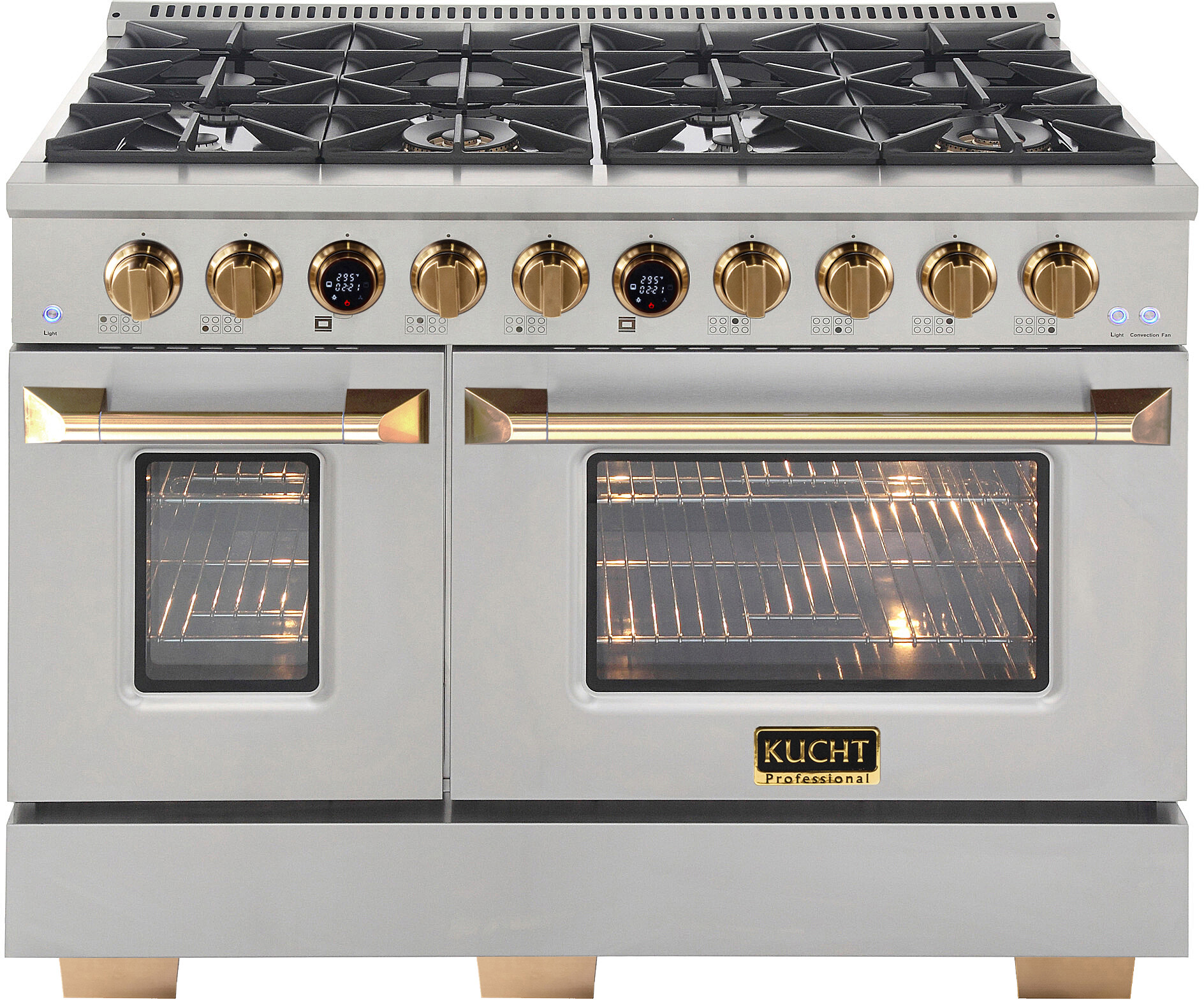 Kucht Professional KX Series 48" Dual Fuel Natural Gas Range KXP48G