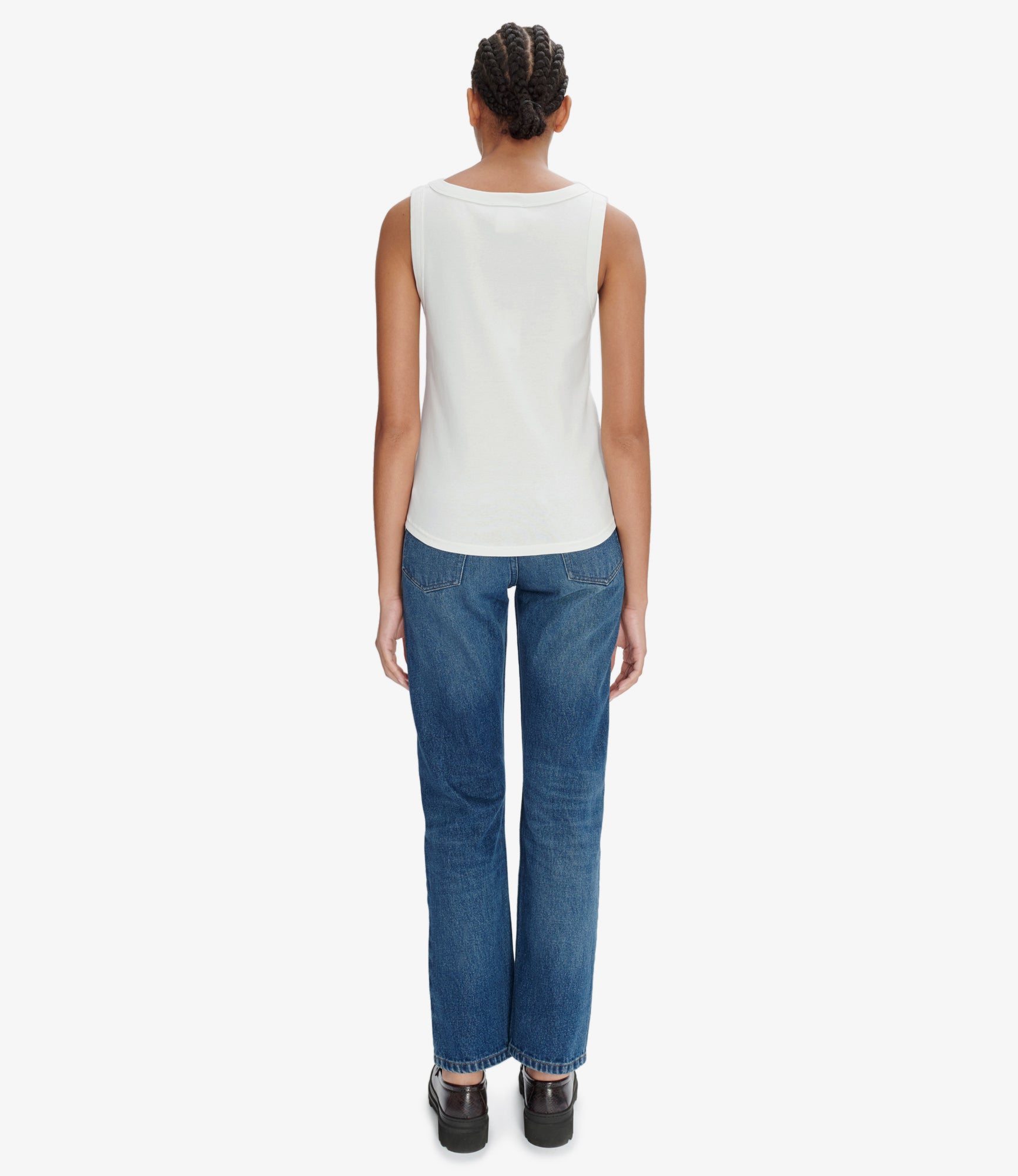 A. P.C. Agathe tank top XS AAB - White