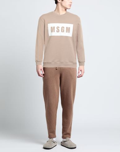 Man Sweatshirt Beige