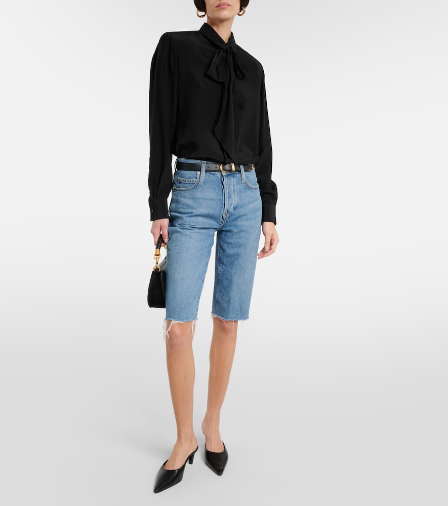 The Cycling denim shorts