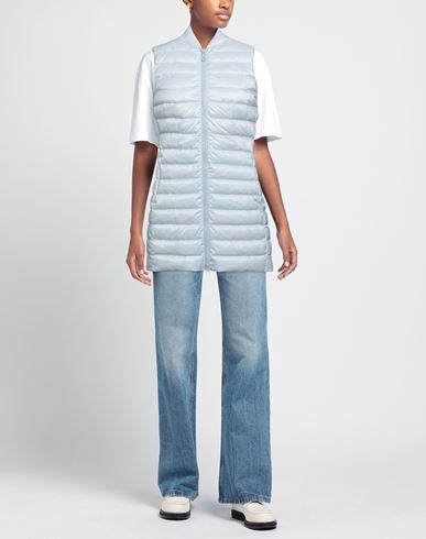 Peuterey Woman Puffer Sky blue Size 6 Polyester
