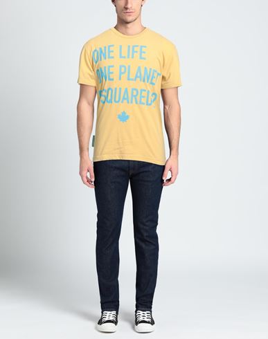 Man T-shirt Yellow