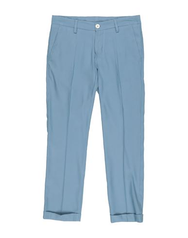 Kid Boy Pants Light blue Size 14 Viscose, Polyester