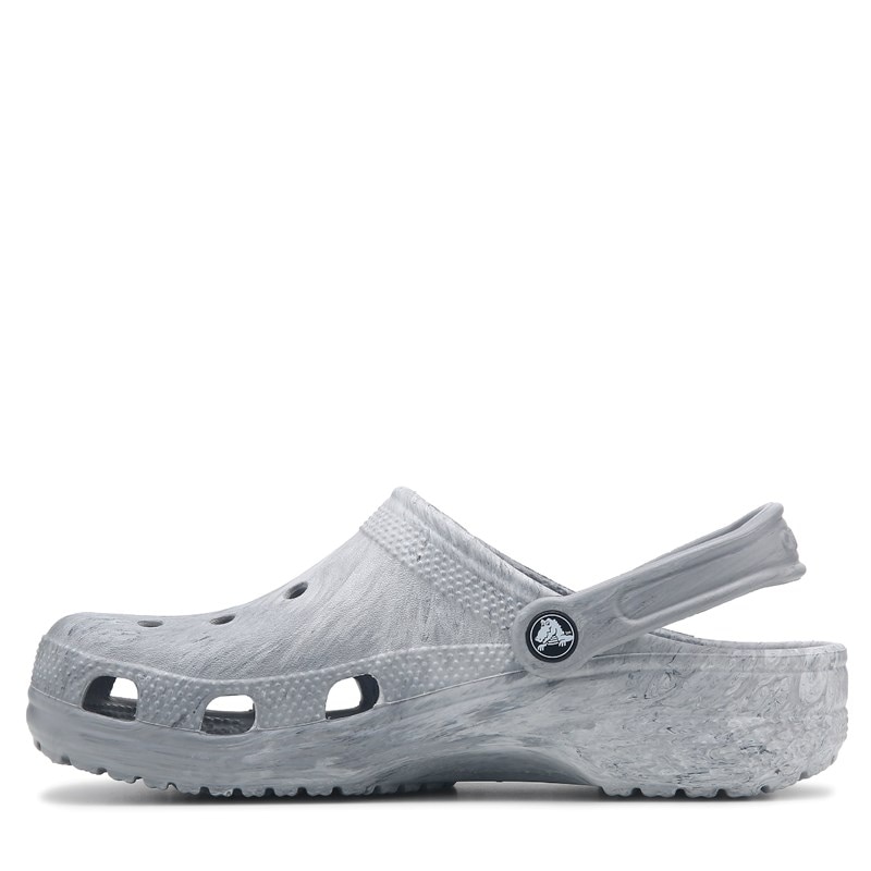 Classic Marbled Clog Shoes (Grey Swirl)