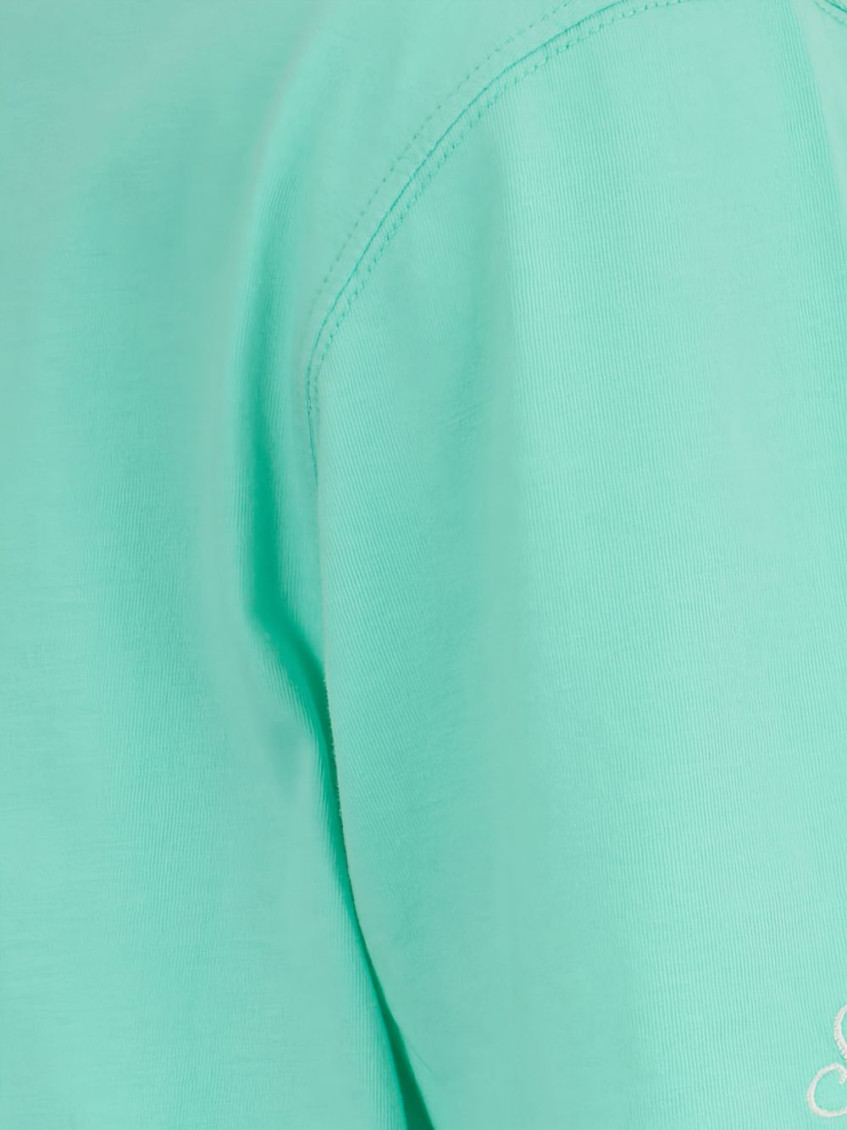 Mint Green Cotton T-Shirt
