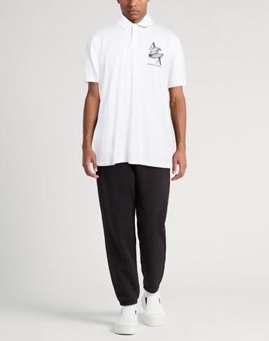 Man Polo shirt White