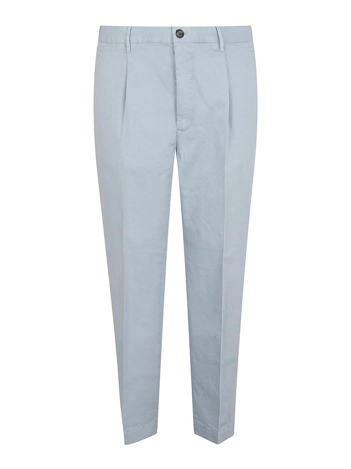Incotex - tailored trousers belt loops side and back pocket