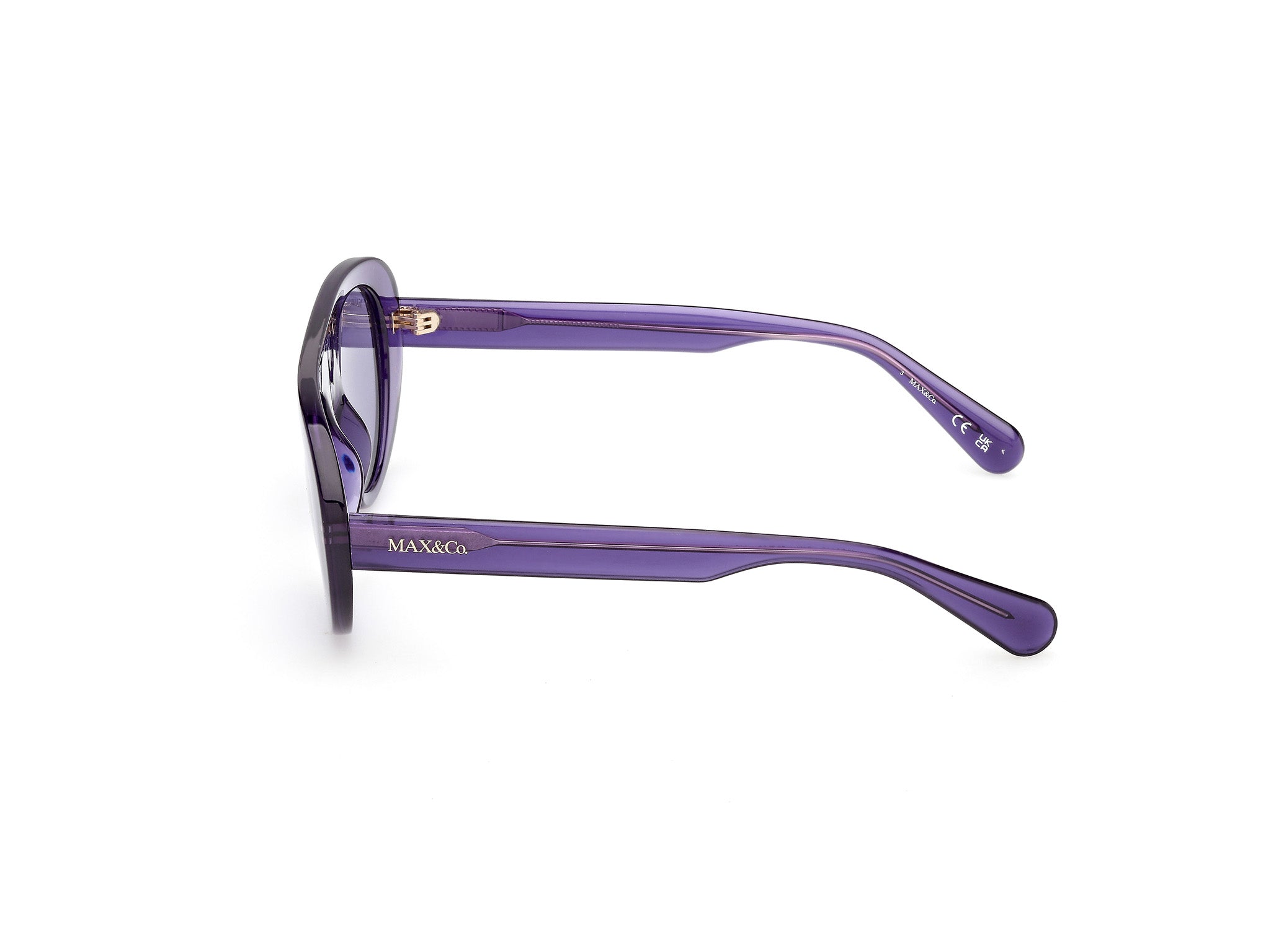 MAX&Co Mujer MAX&Co MO0148 81Y Gafas de sol Inyectado Violeta Violeta Redonda Norma