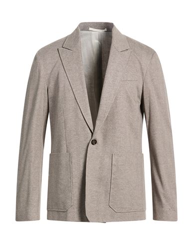 Man Blazer Grey Size 38 Cotton